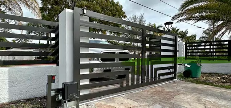 Automatic Driveway Gate Installation Coral Gables