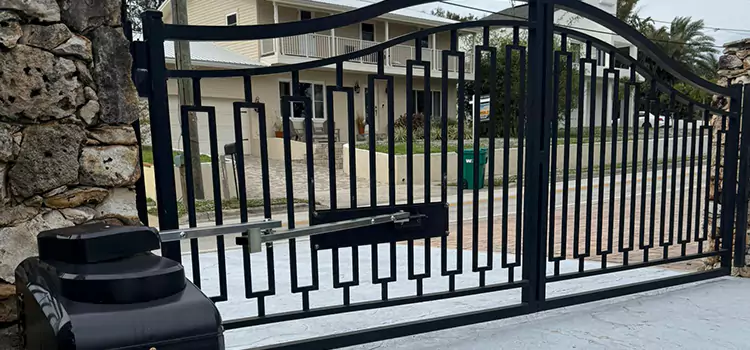Swing Gate Opener with Keypad Coral Gables